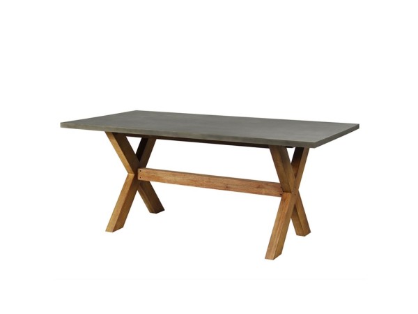 ΤΡΑΠΕΖΙ CALDERA CEMENT 180x90x74.5