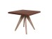 ΤΡΑΠΕΖΙ  POMPEI RUST RED 90x90x74.5