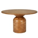 ΤΡΑΠΕΖΙ ΣΤΡΟΓΓΥΛΟ CUPOLA ΚΑΡΥΔΙ 130x130x77