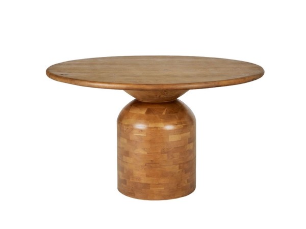 ΤΡΑΠΕΖΙ ΣΤΡΟΓΓΥΛΟ CUPOLA ΚΑΡΥΔΙ 130x130x77