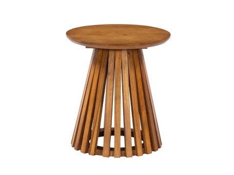 ΤΡΑΠΕΖΙ  ΒΟΗΘΗΤΙΚΟ ΣΤΡΟΓΓΥΛΟ  TORRE ΚΑΡΥΔΙ 45x45x50