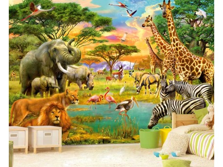 Φωτοταπετσαρία Ζούγκλα 5