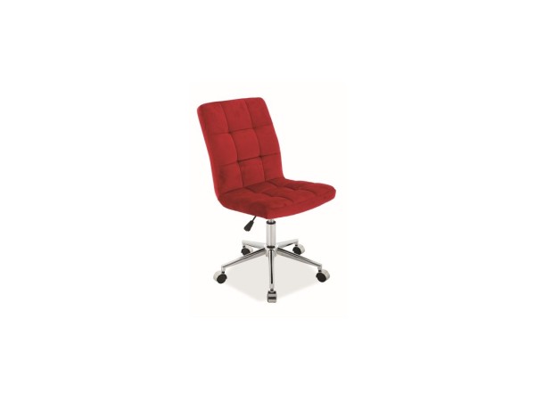 Καρέκλα Γραφείου 020 κόκκινη βελούδο