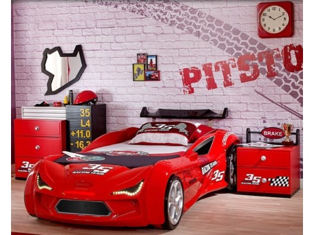 Κρεβάτι αυτοκίνητο Raser  Pitstop Κρεβάτι αυτοκίνητο Raser  Pitstop