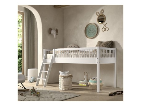 Forrest Μονό Mid-sleeper Κρεβάτι από Μασίφ Ξύλο Οξιάς