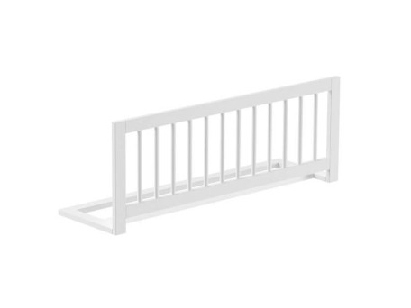 Προστατευτικό κάγκελο για κρεβάτια Forrest απο Μασίφ Ξύλο οξιάς λευκό 