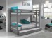 Κουκέτα Pino Bunkbed 160 γκρι 