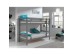 Κουκέτα Pino Bunkbed 160 γκρι 