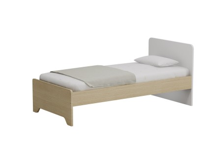 Ημίδιπλο Κρεβάτι Econd λευκό Ημίδιπλο Κρεβάτι Econd λευκό