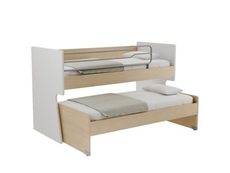 Κουκέτα χαμηλή Bee δρυς/λευκό Κουκέτα χαμηλή Bee δρυς/λευκό