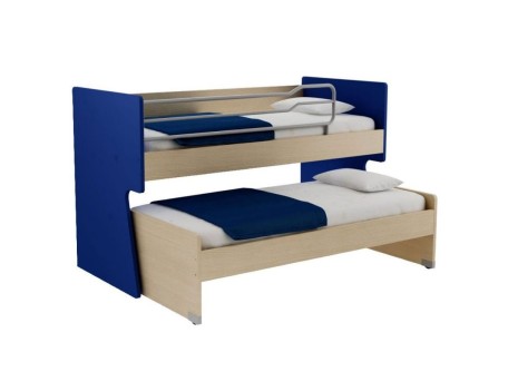 Κουκέτα χαμηλή Bee δρυς/μπλε Κουκέτα χαμηλή Bee δρυς/μπλε