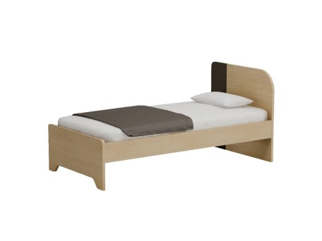 Μονό Κρεβάτι Duomo δρυς/ανθρακί Μονό Κρεβάτι Duomo δρυς/ανθρακί