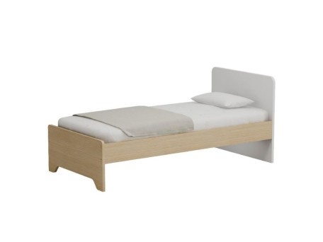 Μονό Κρεβάτι Econd δρυς/λευκό Μονό Κρεβάτι Econd δρυς/λευκό