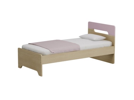 Μονό Κρεβάτι Oppo δρυς/ λιλά Μονό Κρεβάτι Oppo δρυς/ λιλά