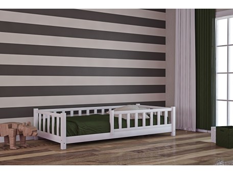 Καναπές κρεβάτι Μοντεσσόρι Juno λευκό οξιά  Καναπές κρεβάτι Μοντεσσόρι Juno λευκό οξιά