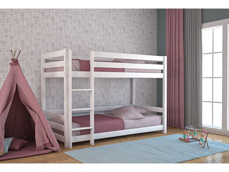 Κουκέτα μασίφ ξύλο οξιά Amelia λευκή Κουκέτα μασίφ ξύλο οξιά Amelia λευκή