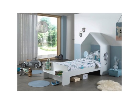 Παιδικό κρεβάτι σπιτάκι Casami 200 Λευκό  Παιδικό κρεβάτι σπιτάκι Casami 200 Λευκό