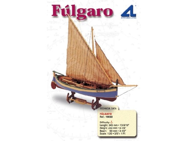 Fulgaro Model Ship Building Kit Ideal for Beginners Artesania Latina