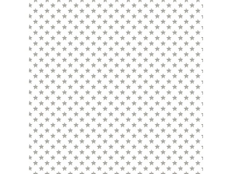 Ταπετσαρία Τοίχου Stars White-Silver