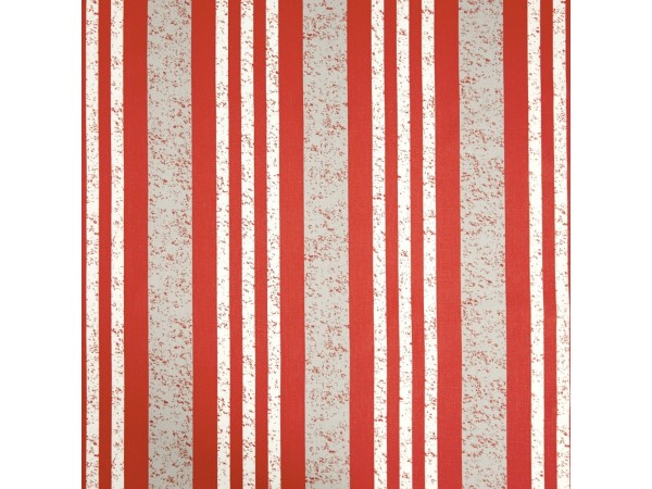 Ύφασμα Rayure Manhattan Red