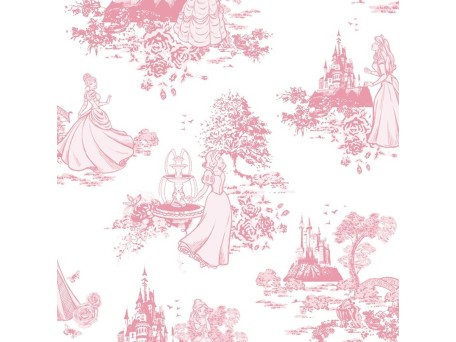 Ταπετσαρία τοίχου Princess Pink Tolle KIDS-70-233