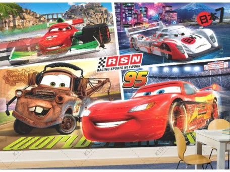 Φωτοταπετσαρία Cars Mc Queen 14