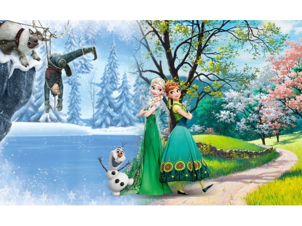 Φωτοταπετσαρία Frozen Disney 5