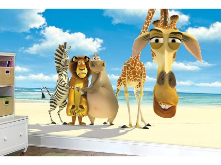 Φωτοταπετσαρία Madagascar 3 Φωτοταπετσαρία Madagascar 3