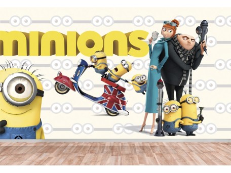 Φωτοταπετσαρία Minions 4