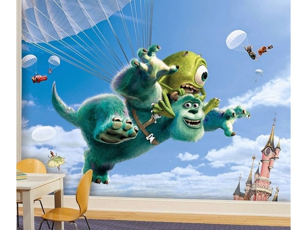 Φωτοταπετσαρία Monsters University 2