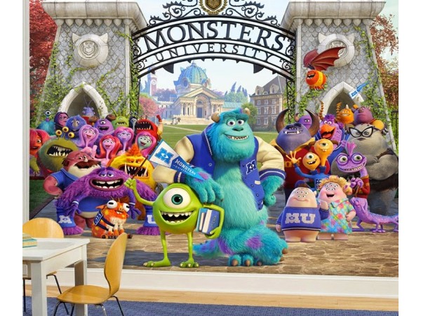 Φωτοταπετσαρία Monsters University 1