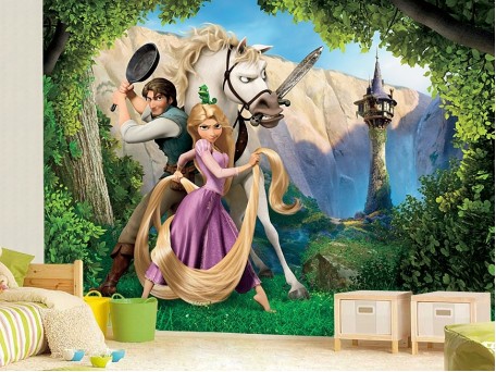 Φωτοταπετσαρία Rapunzel 1