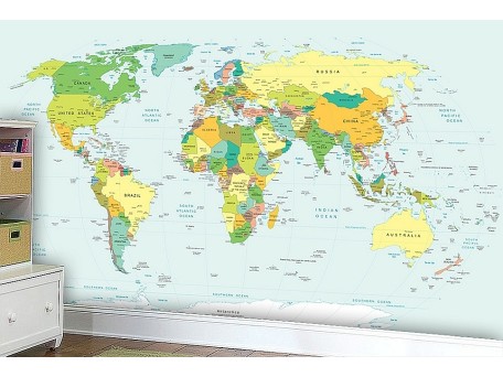 Φωτοταπετσαρία Χάρτης 2